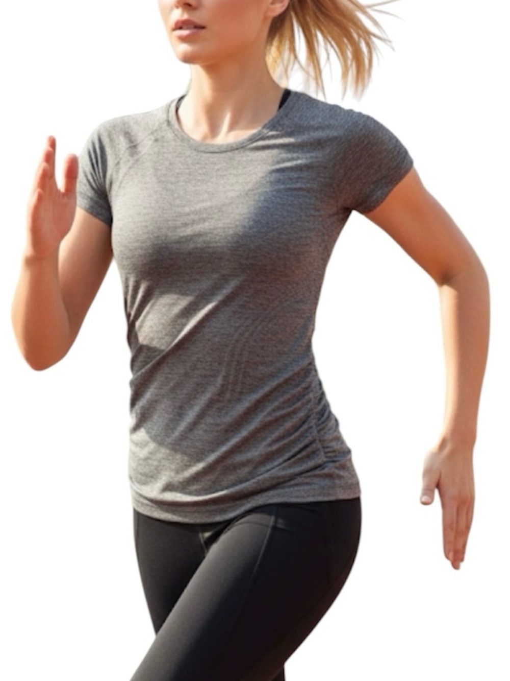 Athleta Speedlight Technical T-Shirt Seamless Top